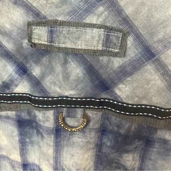 SMASH Western LS Snap Front Shirt, 100% Cotton, Blues Cowgirl BarnCorp Western L - Picture 5 of 8